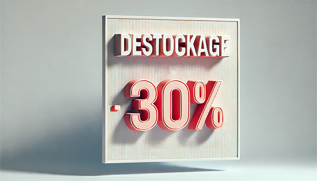 Déstockage -30%